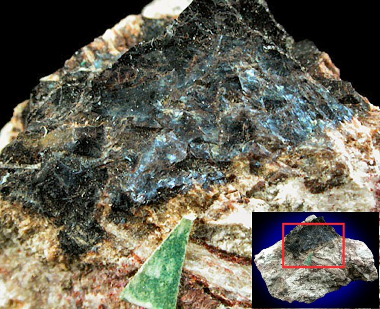 Large Magnesio-arfvedsonite Image